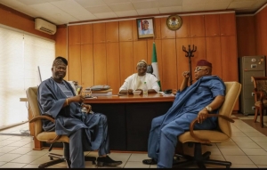 PICTURES FROM ADEBAYO ADELABU, THE MINISTER FOR POWER’S FIRST DAY IN OFFICE