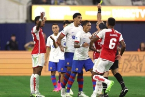 ARSENAL PLAYERS DID NOT LISTEN TO ARTETA IN THE WIN OVER BARCELONA