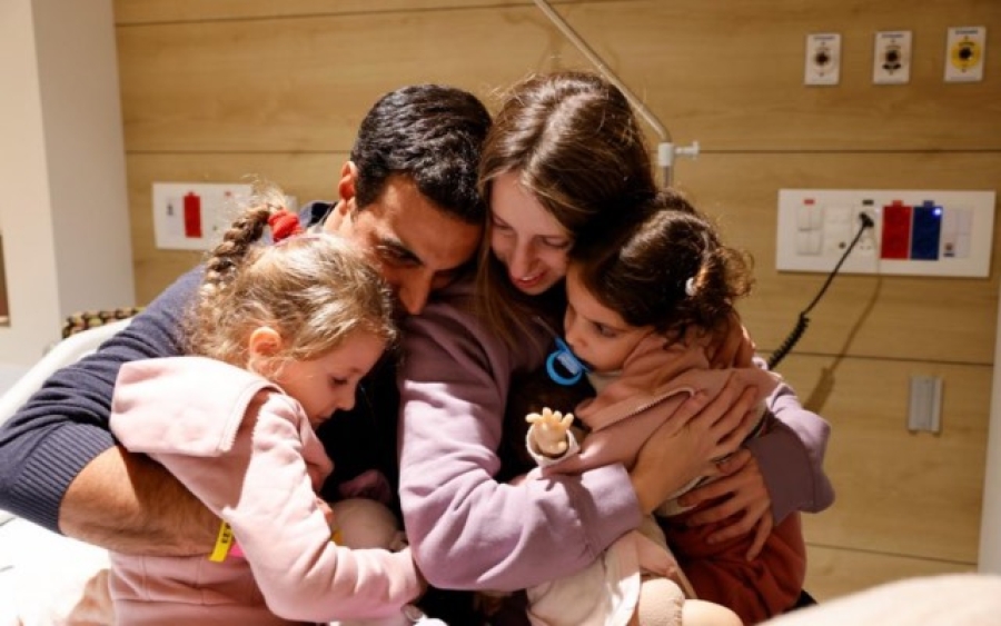 TANTRUMS, TEARS AS DORON KATZ REGAINS FREEDOM FROM HAMAS