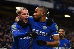 CHELSEA QUALIFIES FOR EFL SEMI FINAL