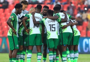 OSIMHEN’S BRACE LIFT SUPER EAGLE