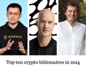 TEN TOP CRYPTOCURRENCY BILLIONAIRES